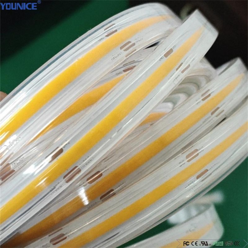 Ra90 DC12V 4000K LED COB Strip Light Super Bright for Project