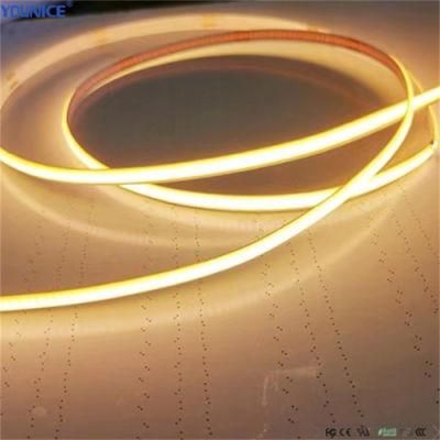 PCB8mm 320LEDs/M DOT Free 100lm/W DC24V LED COB Strip