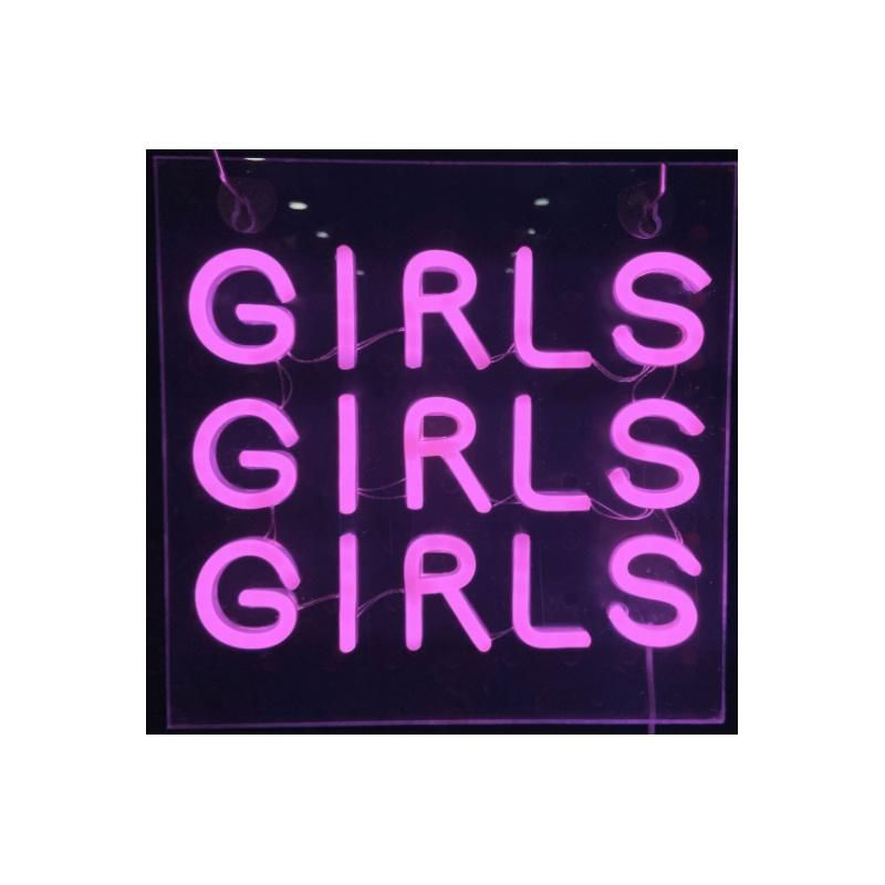 Fbll-01acrylic Backboard Neon Light Atmosphere Light Girls Backboard Neon