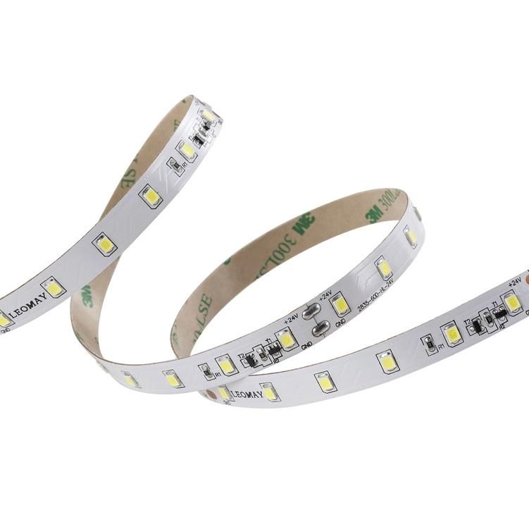 SMD2835 60leds/m DC24V Constant Current Stripe LED With High Brightness