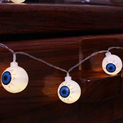 Halloween Eyeball LED String Light for Decoration