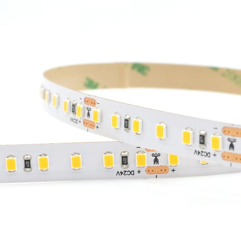 5 Years Warranty SMD2835 LED Strip 120LEDs/M LED Flexible Rope Ra90