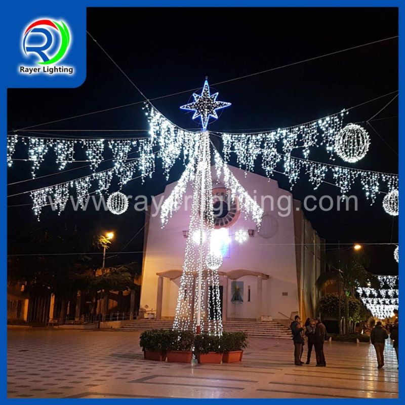 LED Holiday Decoration LED Outdoor Fairy Icicle Lights for Market Stores