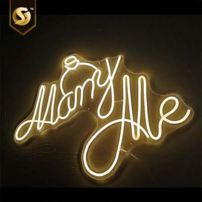 Decorative LED Sign Light Big Letter Acrylic Neon Light Sign