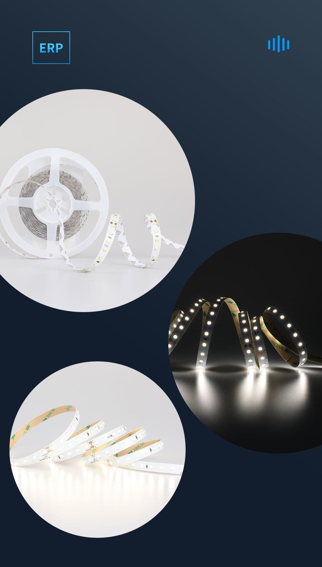 High Efficiency 210lm/W Ra80 Sdcm<3 SMD2835 180LEDs/M LED Strip