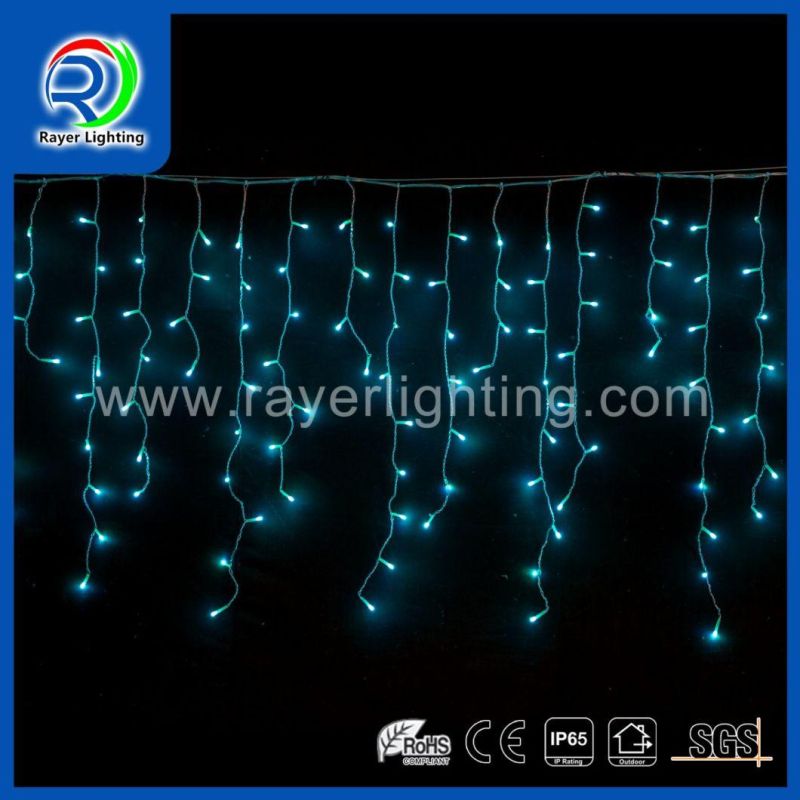 LED Waterfall Light Icicle Decorative Lights Christmas Mall Decoration LED Curtain Light