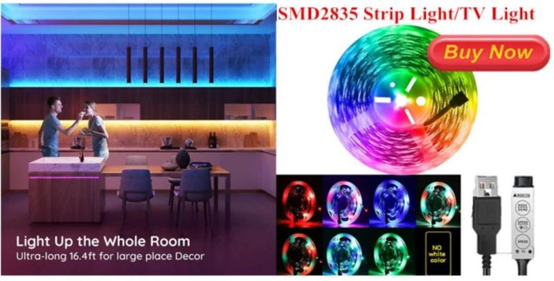 LED Strip Light USB 2835SMD DC5V Flexible LED Lamp Tape Ribbon RGB 0.5m 1m 2m 3m 4m 5m TV Desktop Screen Backlight Diode Tape