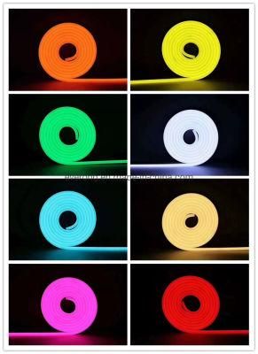 12V 24V 220V LED Flexible Neon with Light Strip 2835 Outdoor Waterproof Bright Decorative Light Soft Light