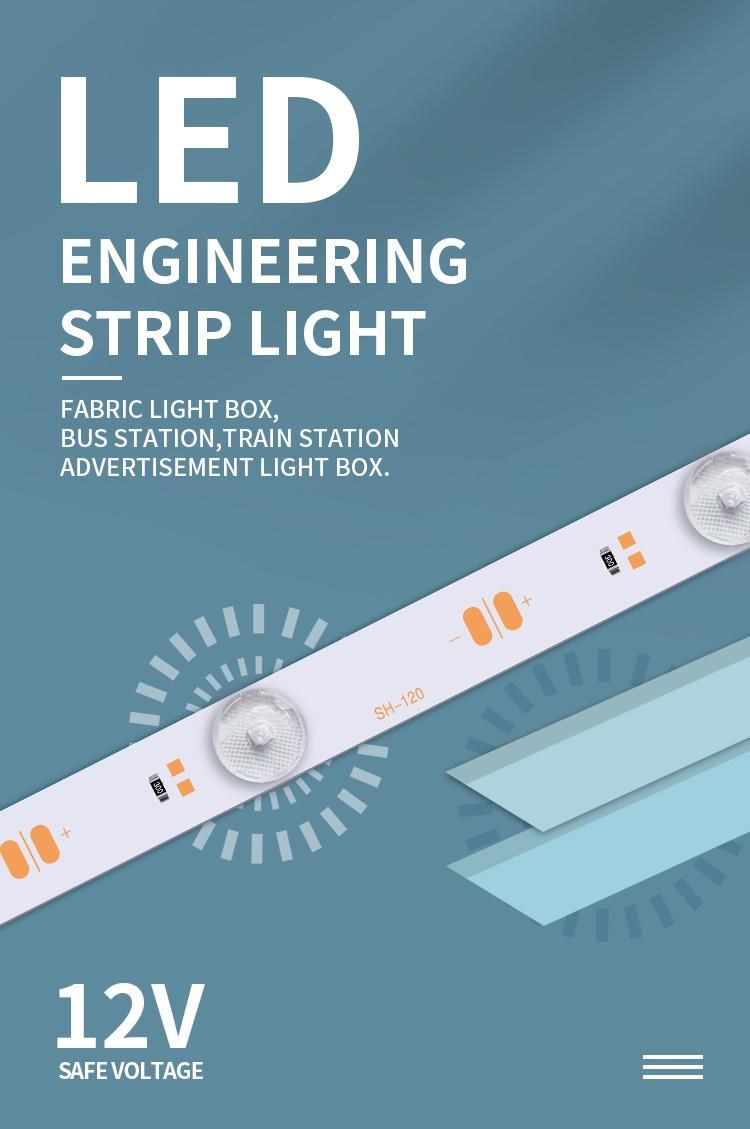 Aluminium LED Strip Bar 12 LEDs Diffusion LED Strip