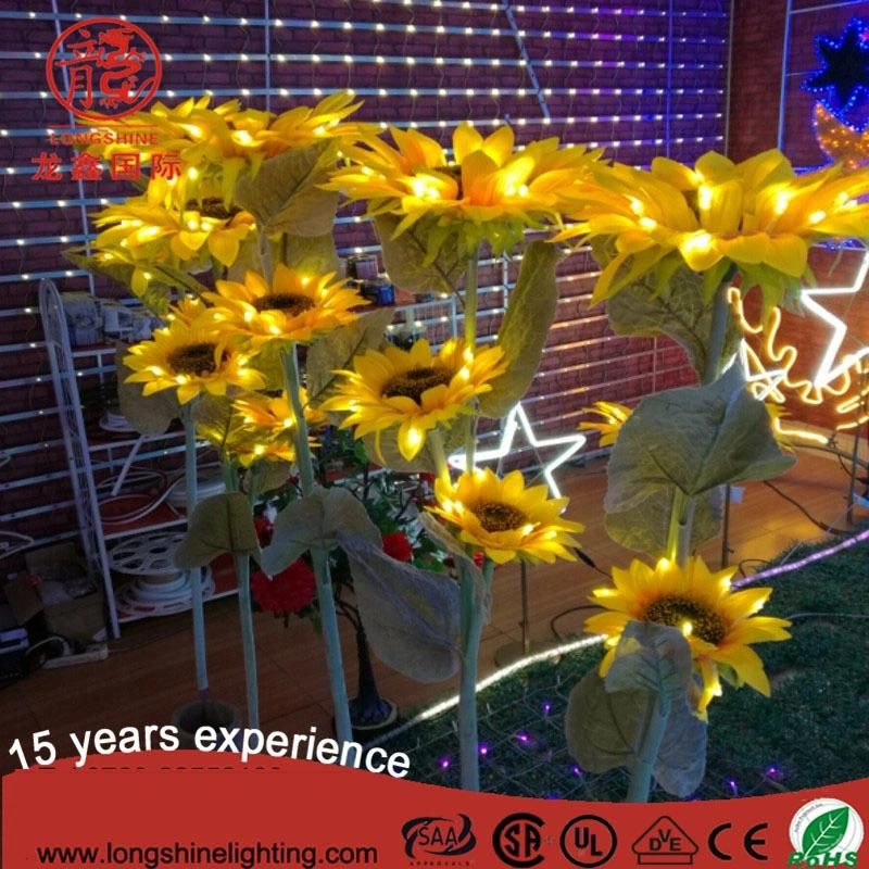 Low Voltage LED Emulation Flower for Decoration