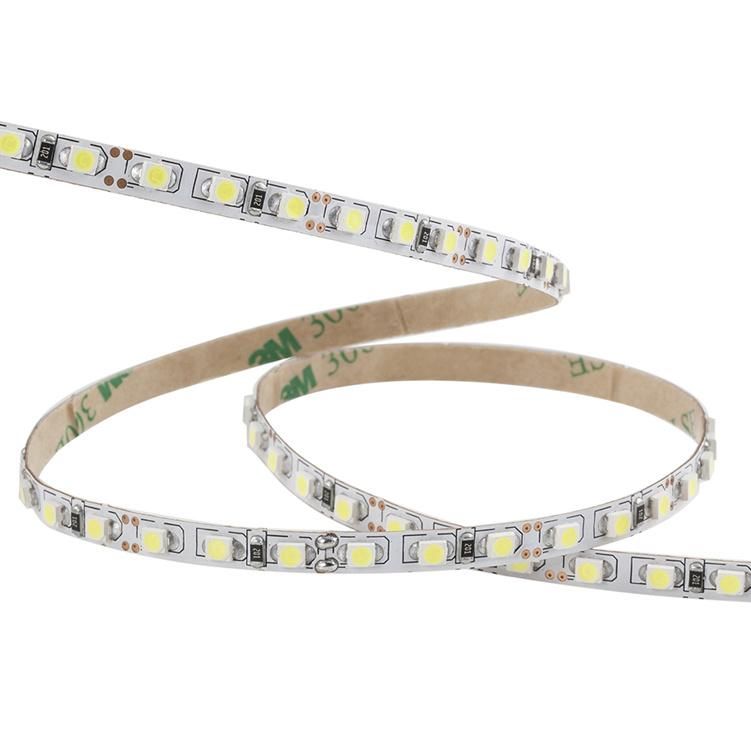 9.6W/M SMD3528 slim LED strips with 5mm PCB width