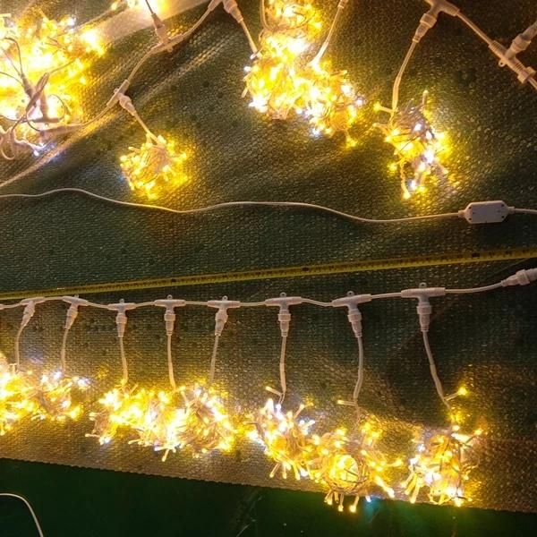 Customized LED Christmas Wedding Hall Mall Decoration Lights Outdoor Christmas Decoration LED Curtain Light