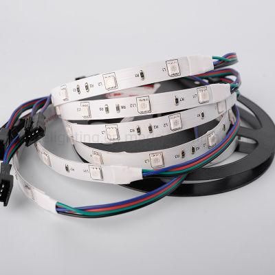 High Brightness LED Light Strip SMD5050 RGB 60LED LED Strip DC24 Strip for Decoration