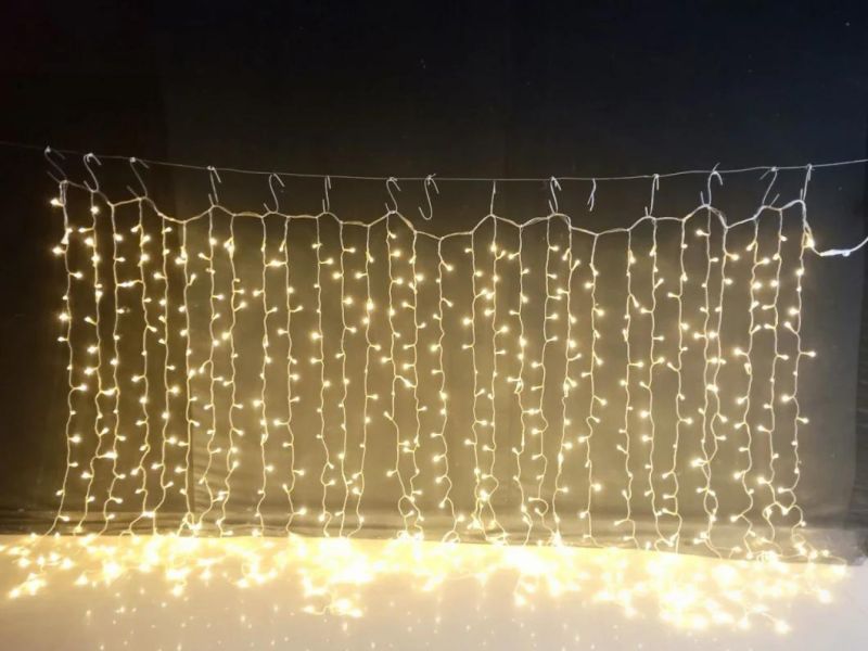 IP65 Outdoor Lights House Wedding Hall Mall Christmas Decoration Light LED Curtain Lights