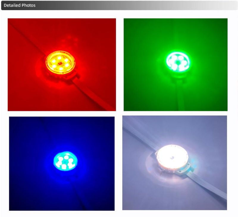 Customization Waterproof RGBW LED Pixel Point Lamp Facade Light