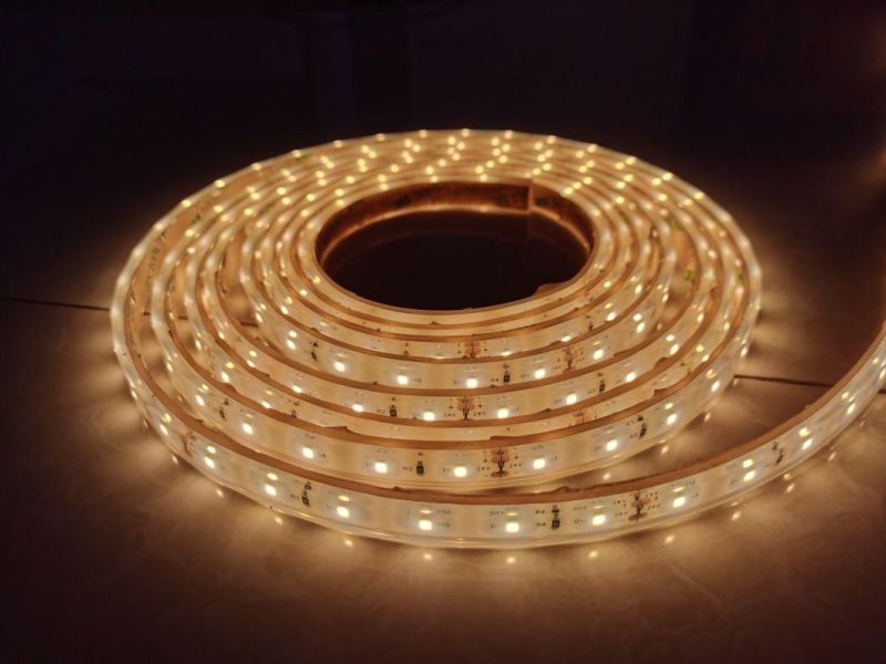 DC24V Waterproof Flexible IP67 3000K SMD2835 60LEDs/M LED Strip Light