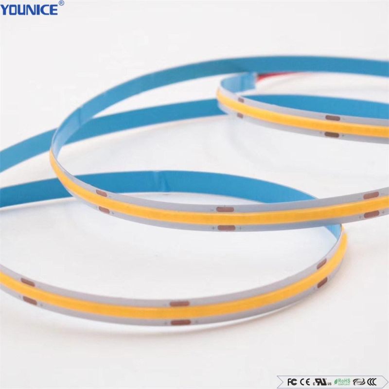 Ra90 DC12V 6500K LED Flexible COB Strip Spot Free Super Bright for Project