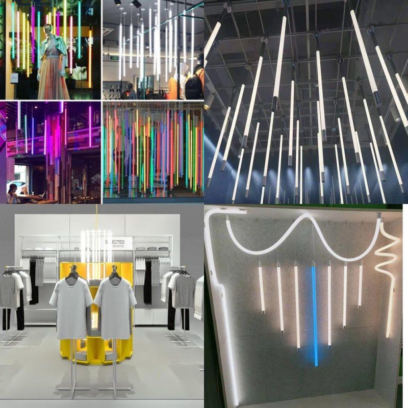 Manufacturers Supply LED Tube Lights with Outdoor Decorative Neon Lights 360° RGB Color