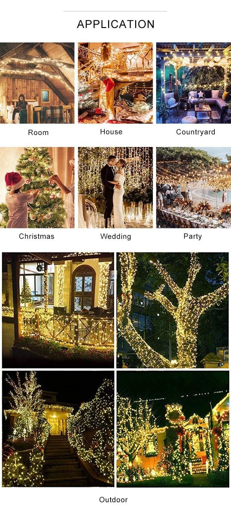 LED Christmas Lights Outdoor with Lighting Decoration LED String Light