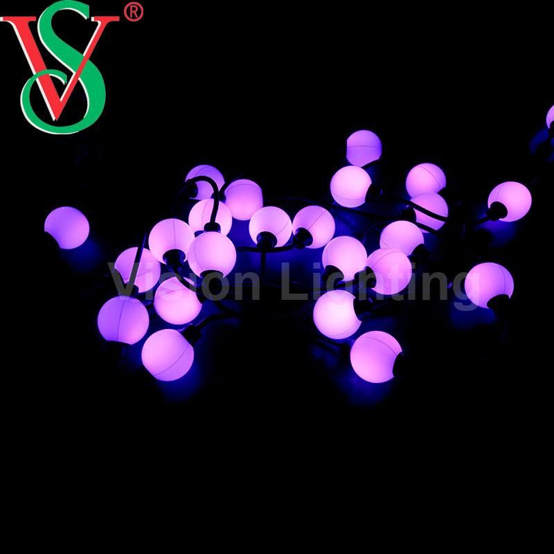 IP65 Outdoor Use DMX Christmas Decoration Ball String Light