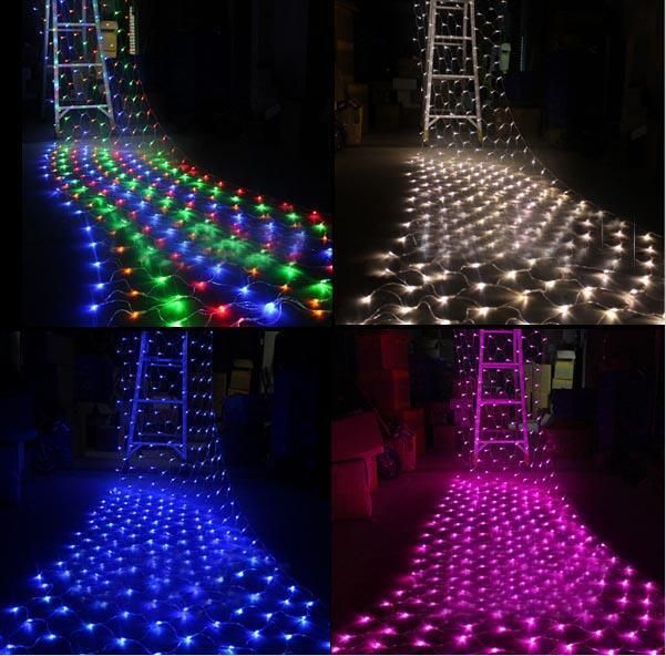 LED Net Mesh Decorative Fairy Lights Twinkle Lighting Christmas Wedding Party