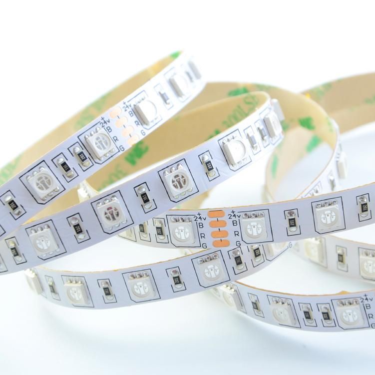 Factory direct holiday decoration 5050 RGB waterproof/non-waterproof flexible LED strip light