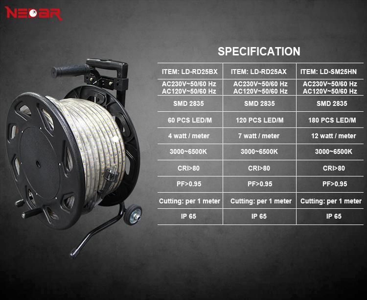 230V AC LED Strip Portable Construction Site Light