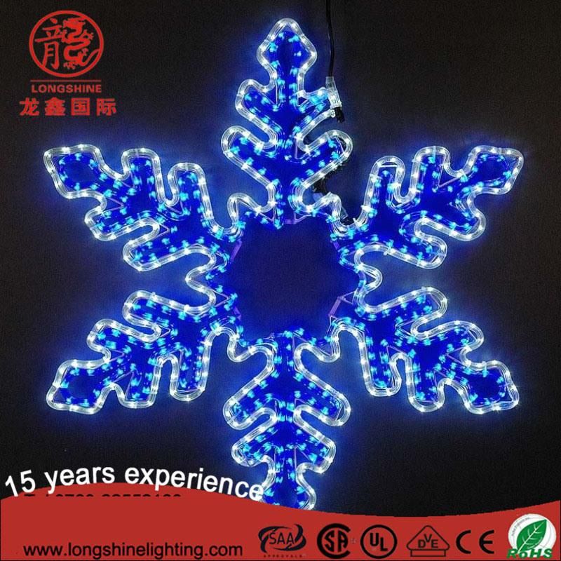 Hot Sales LED Snowflake Christmas Decorative Lights for Garden Shop Party