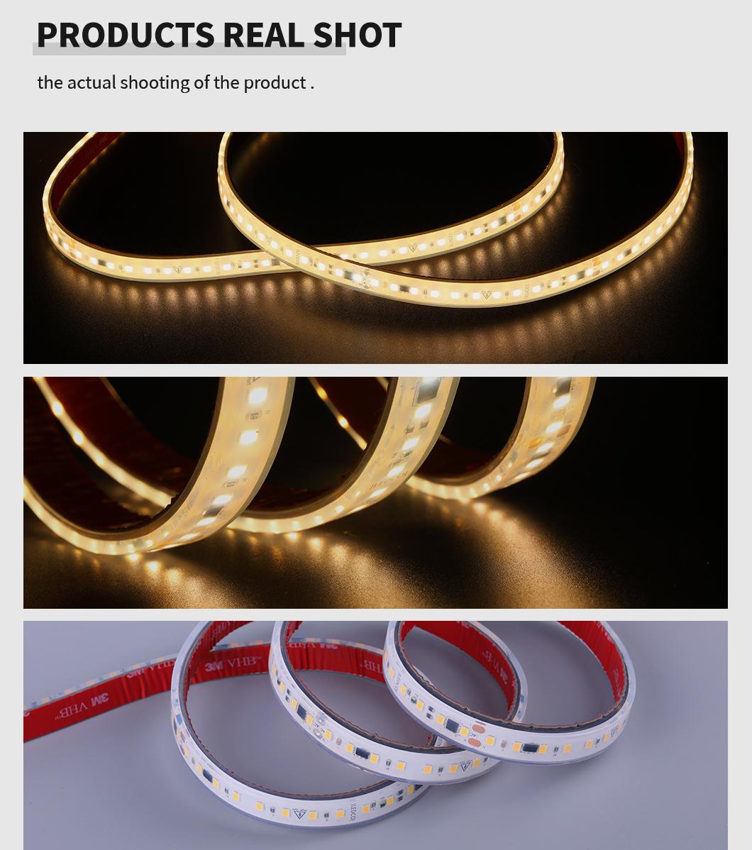 5m/20m/30m/50m Easy Install High Volt LED Strip 120LEDs/M 10cm Cutting