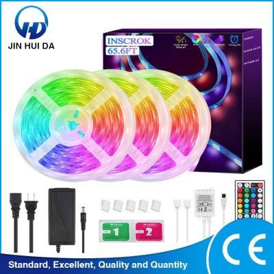 Outdoor COB 5m Waterproof Colourful USB LED Strip Light Set