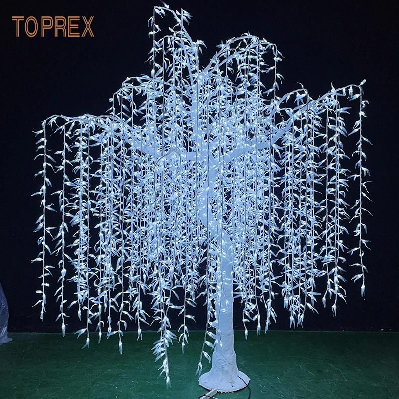 Toprex Metal Frame Tree Trunk LED Willow Tree Lights