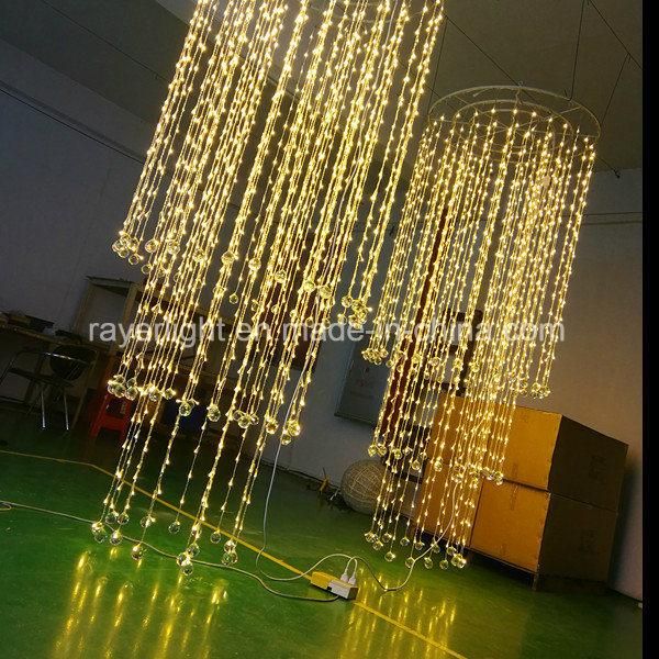 Shopping Mall Hall Decoration Wedding Decoration LED Curtain Lights