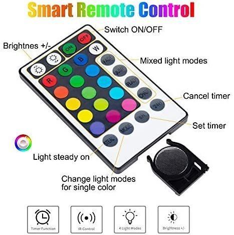 Bluetooth APP Control 50 RGB LED Christmas Fairy String Lights