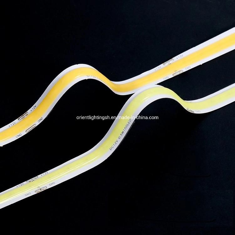 Waterproof IP 65 COB Decoration Light LED Flexible Strip Lighting