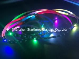 5 Years Warranty LED Addressable Pixel Sk6812 RGB Digital Flexible Strip Christmas Decoration Light Wedding Decoration LED Lighting