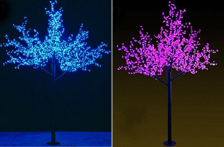 2022 Toprex New Design Outdoor Indoor Christmas Park Landscape Cherry LED Tree