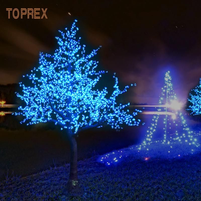 Festival Lighting Decorations LED Cherry Tree Light Outdoor