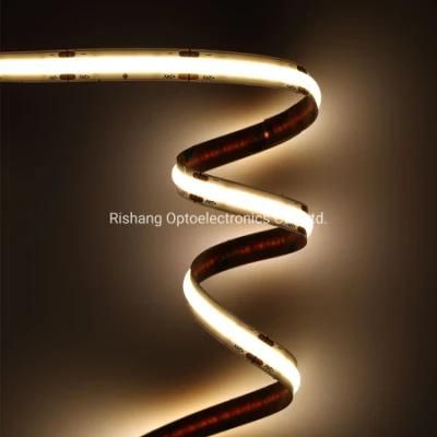 No DOT High Lumen LED Light 512PCS/M Dimmable Flexible COB LED Strip