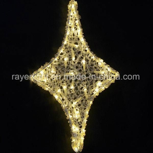 Unique Small Items Christmas Ornaments LED Star Decoration Light