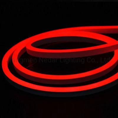 Christmas Light Home Decorate Mini Size 230V 8*16mm LED Flex Neon Red Color with Ce/RoHS/IP65