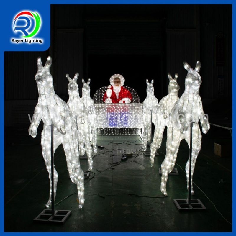 Christmas Light Christmas LED Santa Christmas Decoration Light