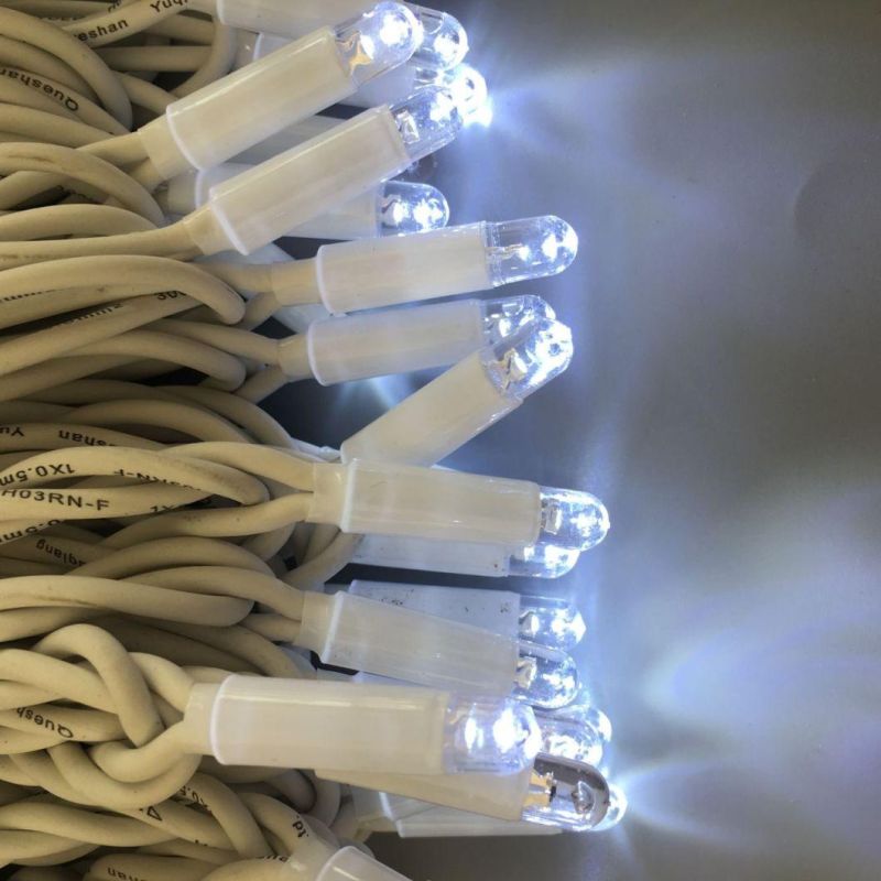 Warm White LED Rubber Fairy Decoration Light