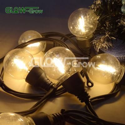 High Brightness Filament Light Chain for Garden Use