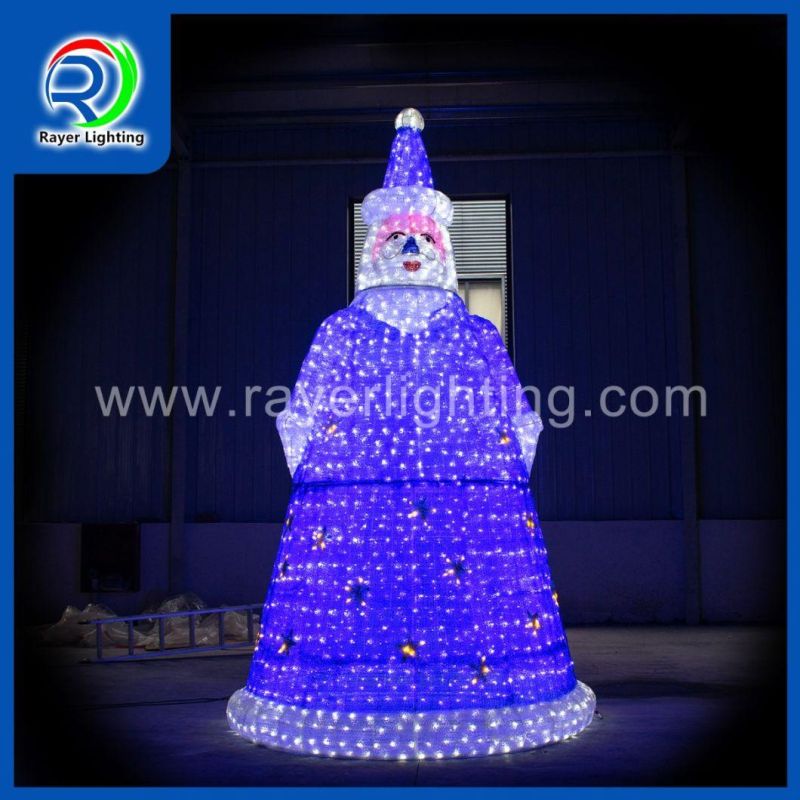 Christmas Decoration Chrismast Light 3D LED Motif Ligts LED Santa