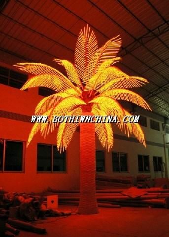 2018 Hot Outdoor Artificial Decorative LED Palm Tree Light