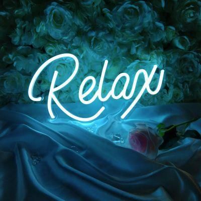 USB Powered Relax Neon Sign for Night Home Decor