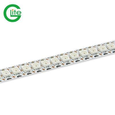 CE RoHS Addressable Ws2812 Pixel Light 12mm 144LEDs Digital RGB LED Strip