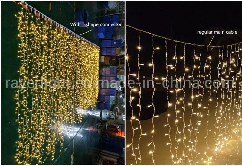 LED Hall Mall Party Home Decoration Lights Wedding Outdoor LED Curtain Christmas Lights