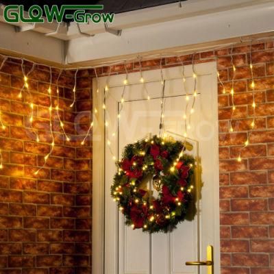 120 LEDs Christmas Icicle Light for Party Garden House Wedding Decoration