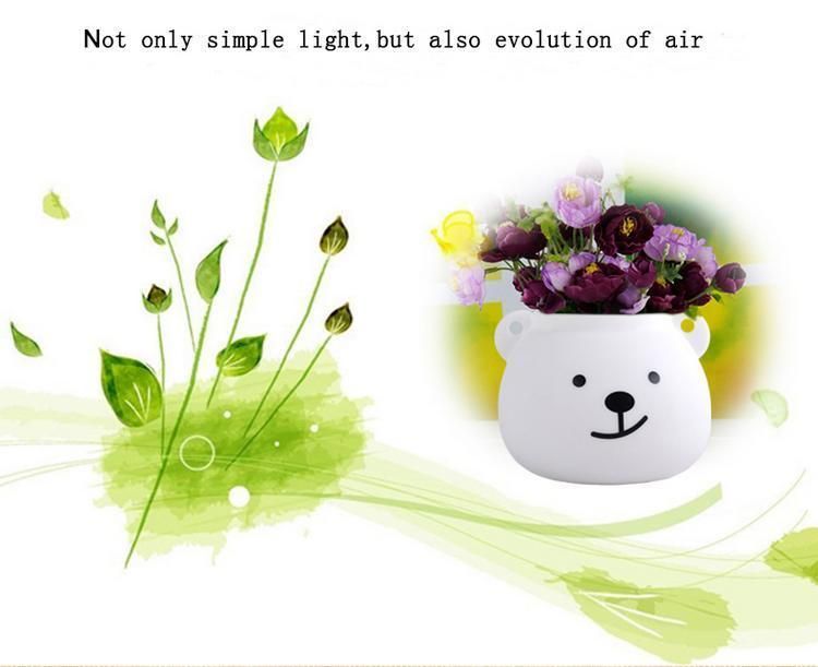 Colors Changeable Bear Shape Baby Choice Mini Size LED 3D Night Light Kid′ S Toys Silicone Bedside Lamp for Children Baby